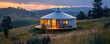 © Станіслав Козаков - Sustainable yurt with off-grid living.