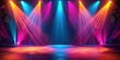 © Planetz - Stage Lights with Colorful Beams