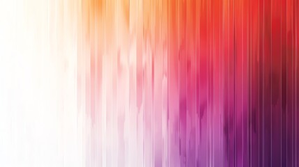 Poster - Colorful gradient abstract background with vertical lines in vibrant red, orange and purple shades creates a dynamic and modern design.