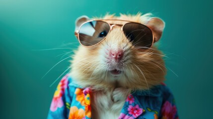 The hamster in sunglasses