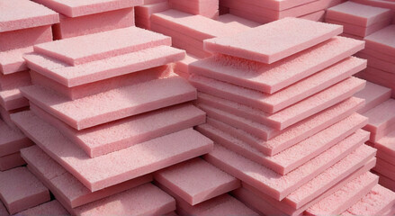 Sticker - stack of pink bricks