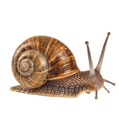 Snail isolated on a white background