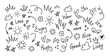 © Pavlo Syvak - Cheerful Collection Of Doodles Featuring Positive Words And Symbols. Includes Hearts, Stars, Suns, Clouds, And Words