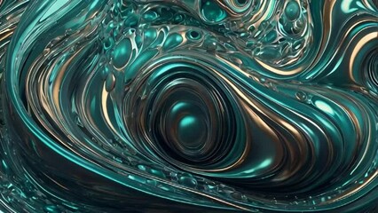 Wall Mural - Beautiful abstract wave background