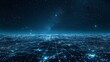 © G.Go - A vast network of dots and lines recedes into the horizon, creating a sense of awe and infinite possibility.