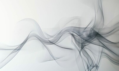 Wall Mural - Abstract lines pattern on a white background, abstract background