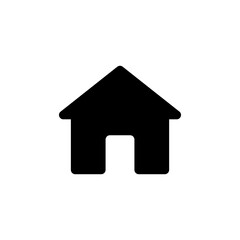 Poster - Web home icon for apps and websites, House icon, Home sign or Main page icon