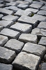 Wall Mural - cobblestones on the ground