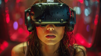 Poster - An immersive virtual reality experience that transports viewers to the heart of a high-intensity interval training HIIT class
