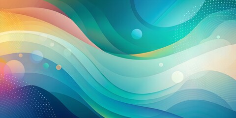 Poster - abstract colorful background abstract  background Background abstraction,  with illustration	blue yellow lines pink
