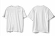© VISUAL BACKGROUND - White t - shirt mockup.
