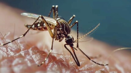 mosquito close up shot