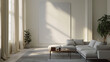 © Kafka - Empty Rectangular Canvas in Modern Minimalist Home