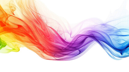 Poster - Dynamic motion on white background
