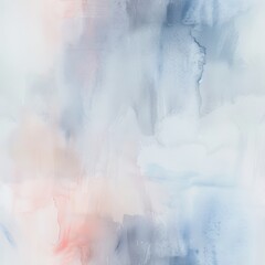 Wall Mural - A soft abstract watercolor texture in pastel colors. 