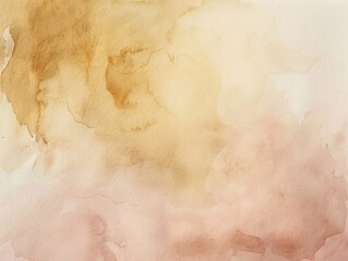 Wall Mural - A soft abstract watercolor texture in pastel colors. 