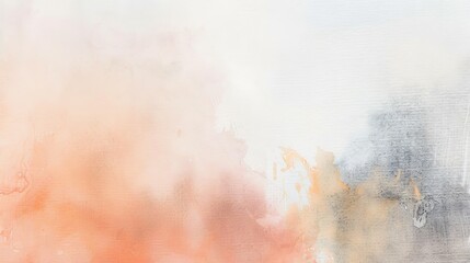 Wall Mural - A soft abstract watercolor texture in pastel colors. 