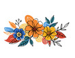 © Diana - background with flowers