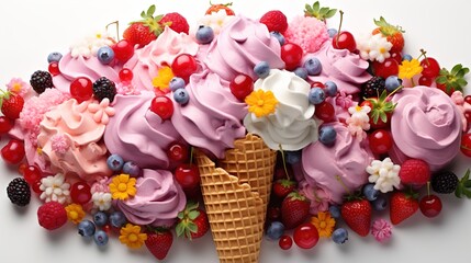 Wall Mural - ice-cream