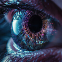 Poster - Closeup Of An Eye