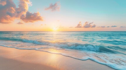 Serene Beach Sunrise