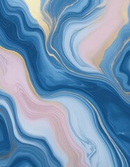 Wall Mural - blue marble texture. abstract background.