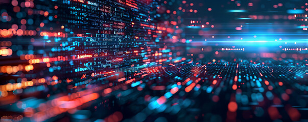 A computer screen filled with lines of code, the language of the digital world.