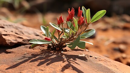 Wall Mural - cactus in the desert