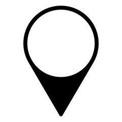 Sticker - Location or map pin icon symbol. vector illustration