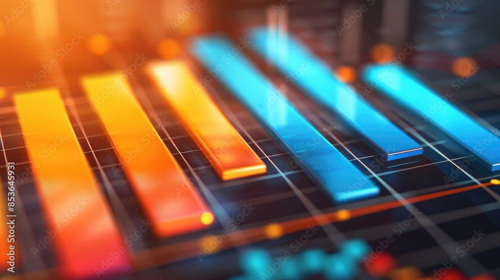 Progress Barometer Illustrate business success with a barometer chart, highlighting ...