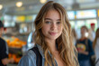© Helka - Portrait of a teenage girl at school. Studying
