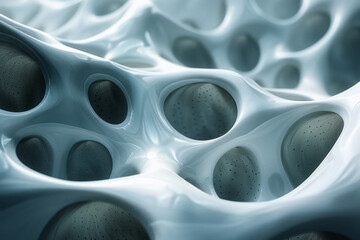 Poster - Simple image of an abstract design that appears to shift and change when viewed from different perspectives,