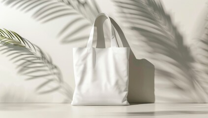 white tote bag mockup presentation