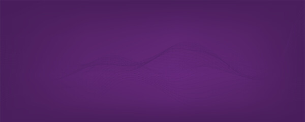 Wall Mural - Abstract purple wave background. 