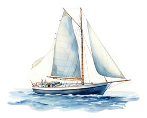 Poster - PNG Sailboat watercraft vehicle yacht.