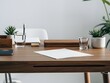 © Danu - blank paper on the desk