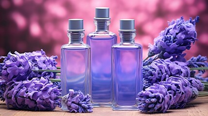 Poster - lavender and soap