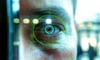 © Autaporn - Close-up of a human eye with digital biometric scanning overlay, representing security, technology, and identity verification.