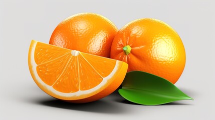 Wall Mural - orange and lemon