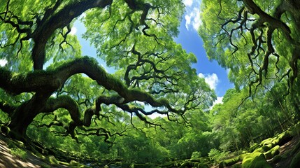 Canvas Print - tree in the forest