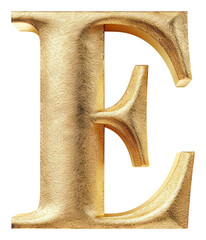 Poster - PNG Golden alphabet E letter text white background pattern.