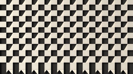 Sticker - simple square pattern background, 16:9