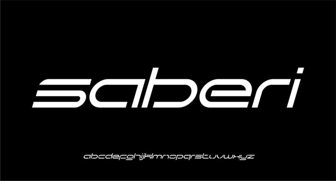 MODERN FUTURISTIC TECHNOLOGY SCI FI FONT TYPE TYPEFACE