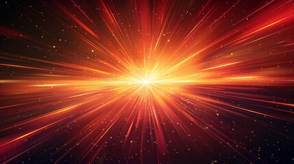 Wall Mural - abstract starburst background