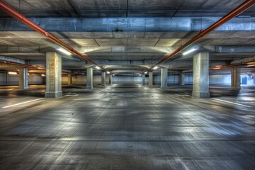 Aufkleber - Concrete floor and empty spaces