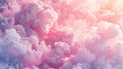 Poster - A plane flying high above the cloudy sky, perfect for use in travel or aviation-themed projects