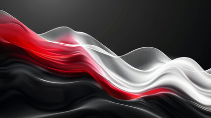 Wall Mural - red, black and white gradient background. powerpoint and business background
