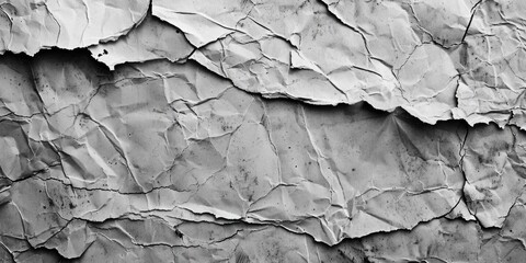Aufkleber - A close-up shot of a cracked wall with a rough texture, suitable for use in architecture or construction related contexts