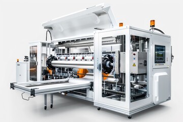 Poster - A machine sitting on a table, suitable for office use