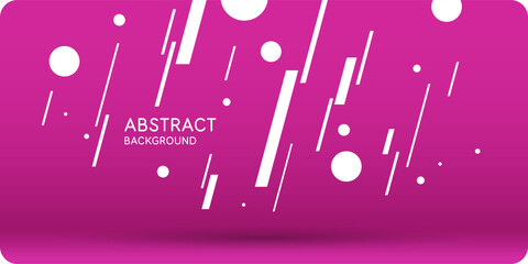 Poster - Abstract geometric background. Design poster with the flat figures. Vector illustration.